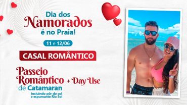 Dia dos Namorados - Casal Romântico (Praia)
